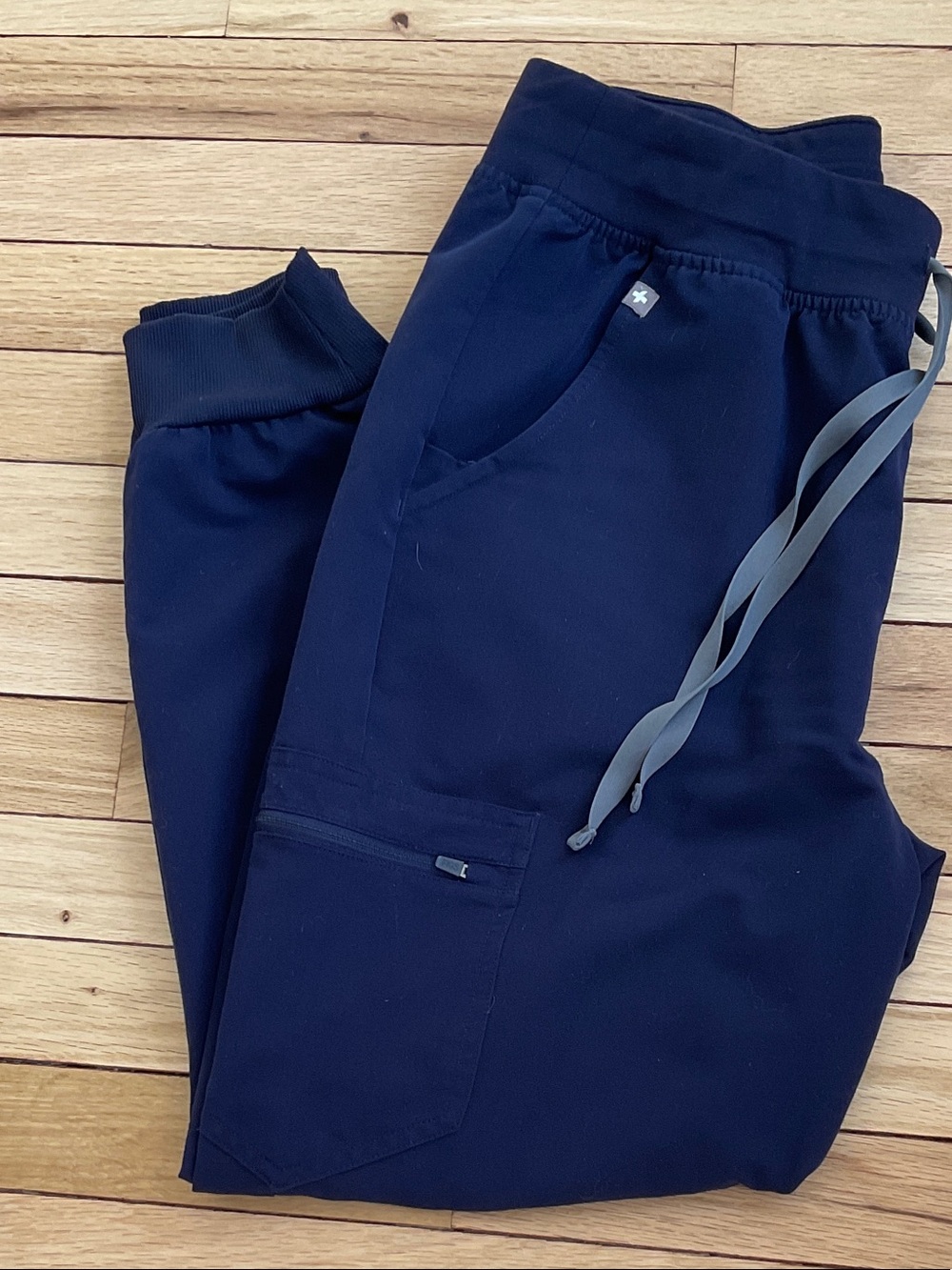 Figs Women's Navy Drawstring Jogger Pants